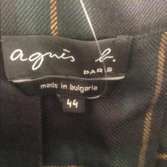 Agnes B plaid skirt - Picture 2 of 3